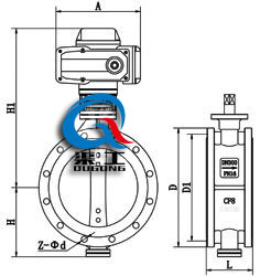 電動調節(jié)蝶閥 (法蘭式) 