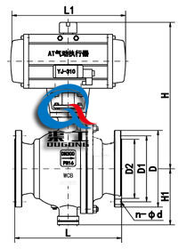 固定式氣動(dòng)球閥 (配AT執(zhí)行器)
